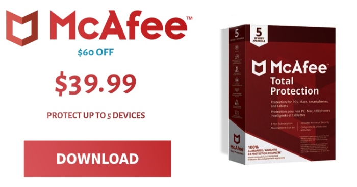 McAfee Offer.