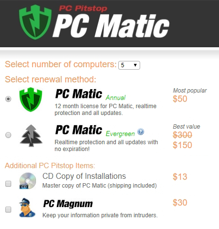 PC Maric Prices.