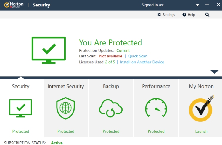 Norton Antivirus Performance.